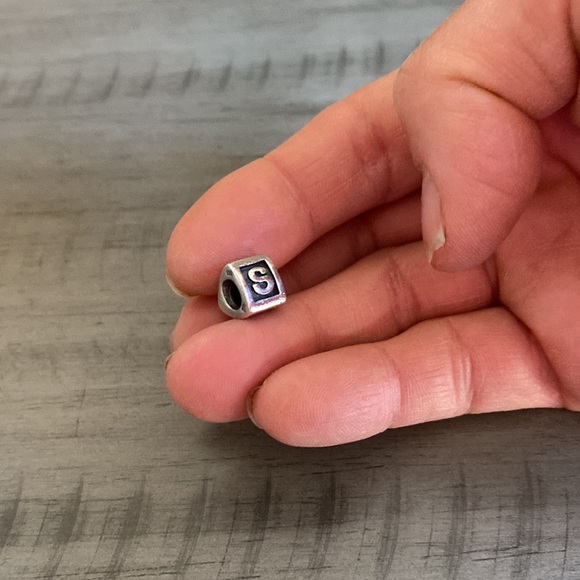 Pandora S Initial Charm - Picture 5 of 6